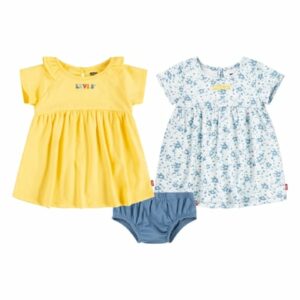 Levi's® 2er Pack Kleid gelb/blau
