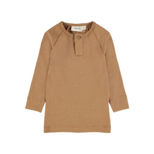 Lil'Atelier Langarmshirt Nbmgeo Tobacco Brown