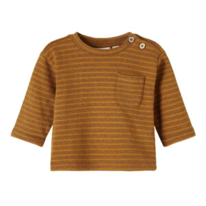 Lil'Atelier Langarmshirt Nbmralfo Chestnut