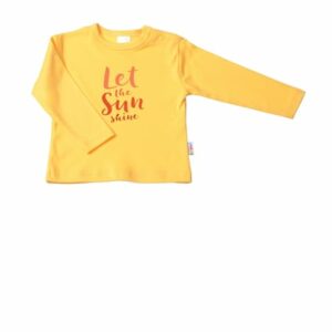 Liliput Langarmshirt Let The Sun gelb