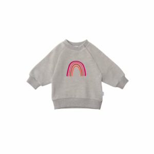 Liliput Sweatshirt Regenbogen grau