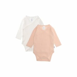 Liliput Wickelbodies weiss-apricot