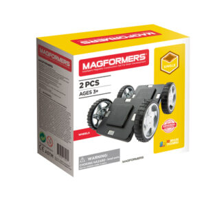 MAGFORMERS® Räder mit Grundplatte 2