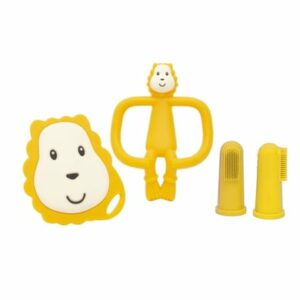 MATCHSTICK MONKEY™ Beißring Starter Set Ludo Löwe