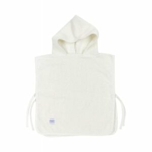 MEYCO Badeponcho Frottee Uni Offwhite