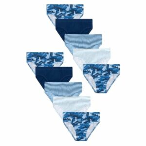 MINOTI 10er-Pack Slips Blau/Dunkelblau/Weiß