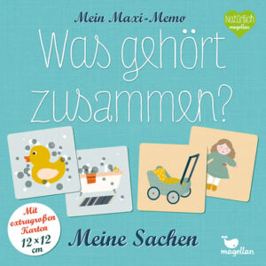 Magellan Verlag Mein Maxi-Memo - Was gehört zusammen? - Meine Sachen