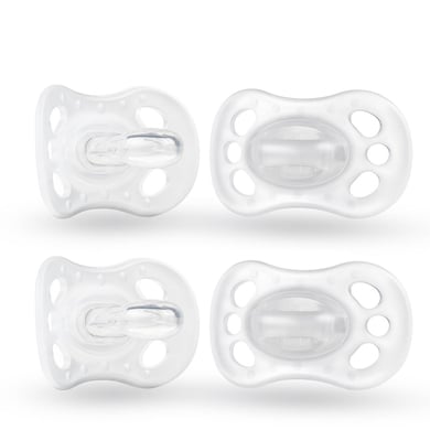 Medela Baby Schnuller New Born 0-2 Monate DUO transparent