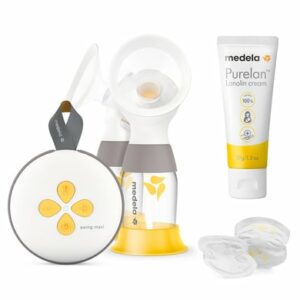 Medela Stillset Elektrische Doppel-Milchpumpe Swing Maxi