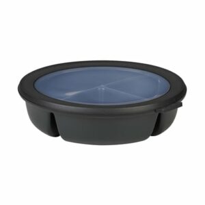 Mepal Bento Bowl Mulitschüssel Cirqula 250 + 250 + 500 ml schwarz