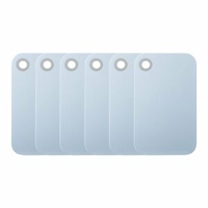 Mepal Frühstücksbrettchen 260 x 160 x 8 6er Set hellblau