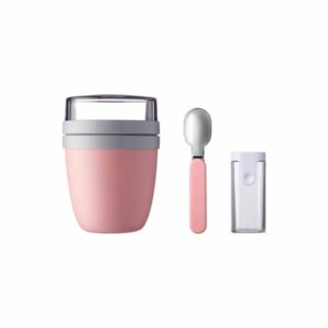 Mepal Lunchpot + Faltbarer Löffel Ellipse 500 + 200 ml rosa