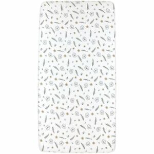 Meyco Jersey Spannbettlaken Wiege Floral 40 x 80/90 cm