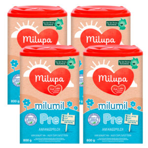 Milupa Anfangsmilch Milumil Pre 4 x 800 g ab der Geburt