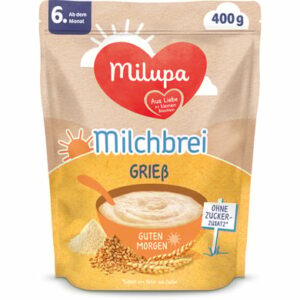 Milupa Milchbrei Grieß Guten Morgen 400 g ab dem 6. Monat