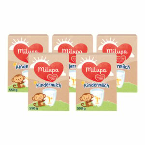 Milupa Milumil Kindermilch 1+ 5 x 550 g ab dem 1. Jahr