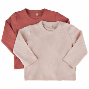 Minymo Langarmshirt 2er Pack Canyon Rose