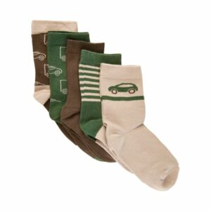 Minymo Socken 5er Pack Cocoa Brown