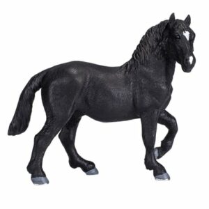 Mojo Horses Spielzeugpferd Percheron schwarz