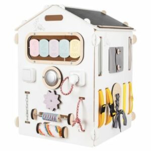 Montessori® BusyKids House - Pastell Weiss Montessori® by Busy Kids mehrfarbig