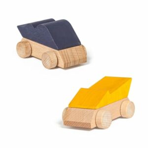 Montessori® Pack Supercars: Donner & Blitz grau und gelb