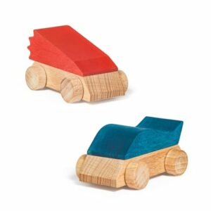 Montessori® Pack Supercars: Feuer & Wasser rot und blau