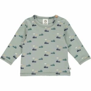 Müsli Babylangarmshirt Spa green/Night blue/Pine/Rye