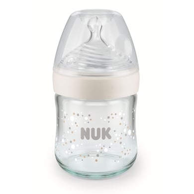 NUK Babyflasche Nature Sense aus Glas