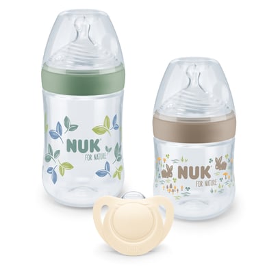 NUK Babyflaschen Starterset NUK for Nature