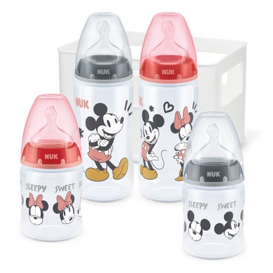 NUK Starterset First Choice⁺ Disney Mickey & MInni Mouse mit Temperature Control