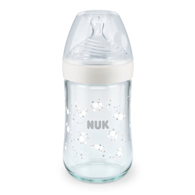 NUK Trinkflasche Nature Sense aus Glas