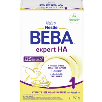 Nestlé Anfangsnahrung BEBA EXPERT HA 1 550 g ab der Geburt