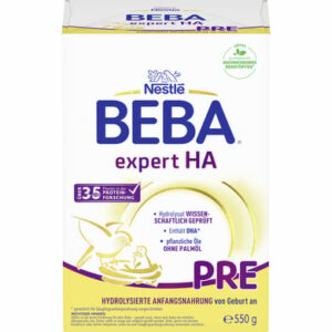 Nestlé Anfangsnahrung BEBA EXPERT HA Pre 550 g ab der Geburt