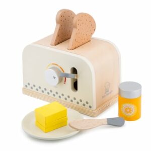 New Classic Toys Toaster mit Zubehör - Creme