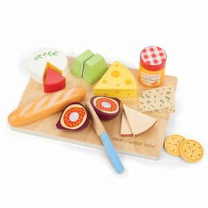 New classic Toys Schneideset Käse mit Brettchen 16 Teile bunt