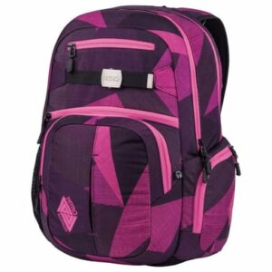 Nitro Hero - Laptoprucksack 17 52 cm fragments purple