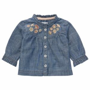 Noppies Bluse Lexington Medium Blue Denim