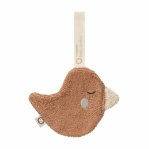 Noppies Schnullertuch Duck pacifier cloth Indian Tan