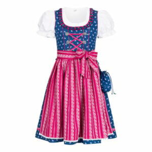 Nübler Kinderdirndl 3-teilig Demi Blau