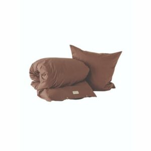 OYOY Bettwäsche Nuku Bedding - Adult H200 x W140 cmH60 x W63 cm choko