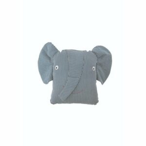 OYOY Kuscheltier Erik Elephant Denim Cushion blue