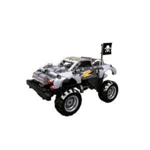 Open Bricks Monster Truck Silver