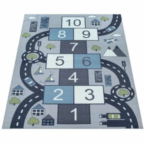 Paco Home Teppich Bin 565 Grey