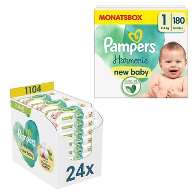 Pampers Windel-Set Harmonie Gr.1 Newborn