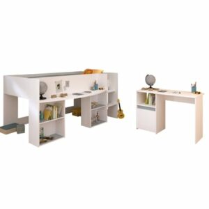 Parisot Kinderzimmer Set 2tlg Pirouette 17 Weiß Weiß