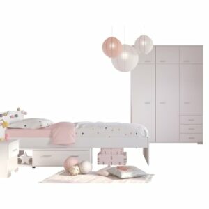 Parisot Kinderzimmer Set 3tlg Galaxy 154 Weiß Weiß