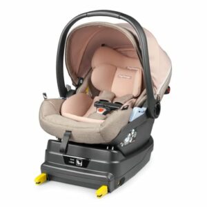 Peg Perego Babyschale Primo Viaggio Lounge Mon Amour inklusive i-Size Base Schwarz