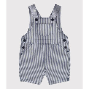 Petit Bateau Kurz-Latzhose Blau Medieval