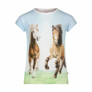 Pferde FREUNDE T-Shirt Pferdefreunde light blue