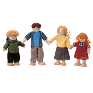 PlanToys Puppenfamilie Europa